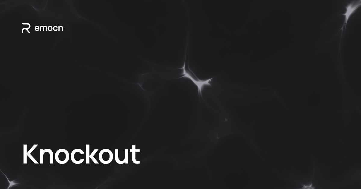 Knockout · Remocn